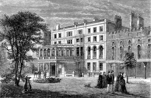 Clarence House — Clarence House 1874 The Graphic